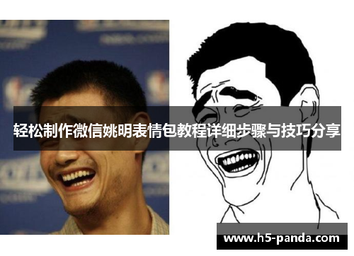 轻松制作微信姚明表情包教程详细步骤与技巧分享